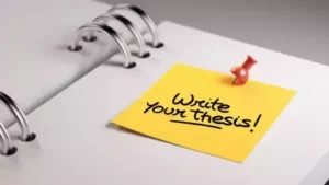write your thesis